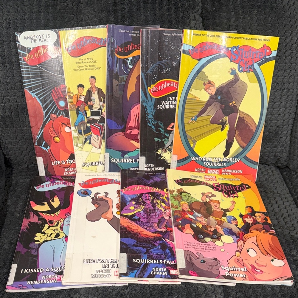 Squirrel Girl Graphic Novel Collection - 9 Ex library copies